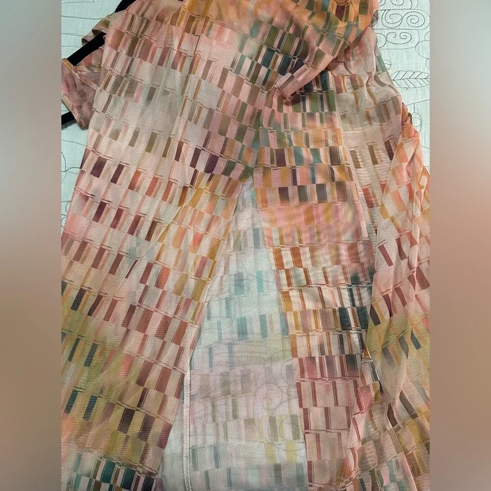 NEW Misa Los Angeles Fernanda Dress Sz S Disco Matrix - Picture 5 of 13